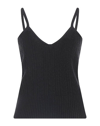 BLUGIRL Top Black 37% Acrylic, 30% Polyester, 26% Synthetic fibers, 4% Wool, 3% Metallic Polyester