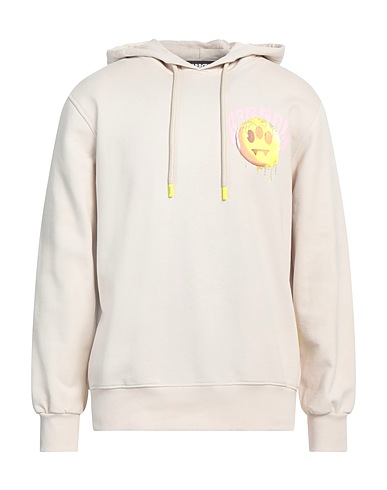 BARROW Hooded track jacket  Ivory 100% Cotton