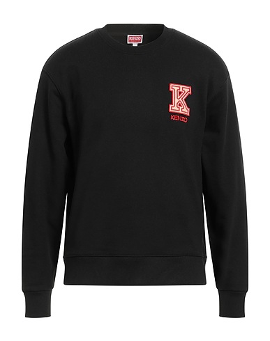 KENZO Sweatshirt Black 99% Cotton, 1% Elastane, Polyester