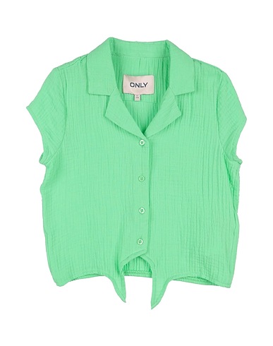 KIDS ONLY Solid colour shirts & blouses Lime green 80% Cotton, 20% Recycled cotton