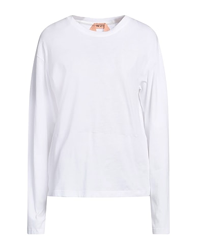 N°21 T-shirt 100% Cotone, Viscosa, Poliestere