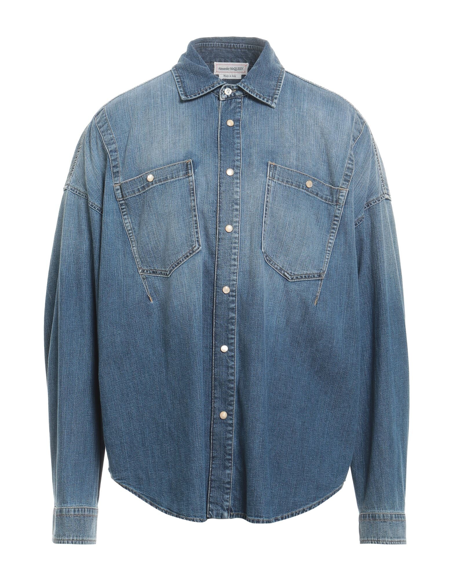 MCQUEEN - Denim shirts