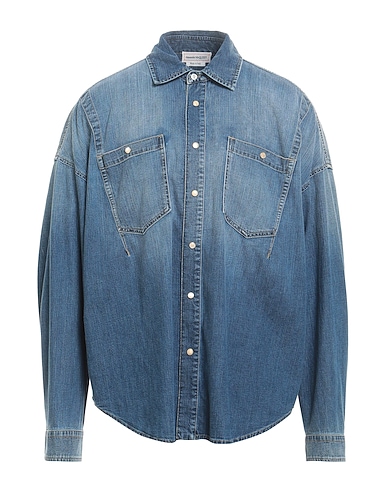MCQUEEN Denim shirt 100% Cotton