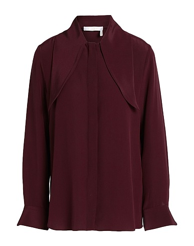 CHLOÉ Silk shirts & blouses Burgundy 100% Silk