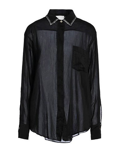 FORTE_FORTE Shirts 70% Cotton, 30% Silk, Glass