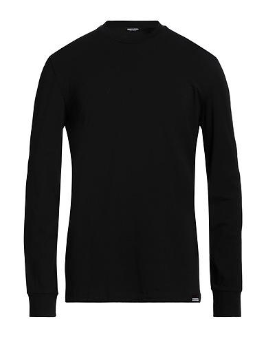 DSQUARED2 Undershirt Black 89% Cotton, 11% Elastane