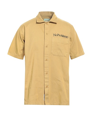 ARIES Denim shirt Sage green 100% Cotton