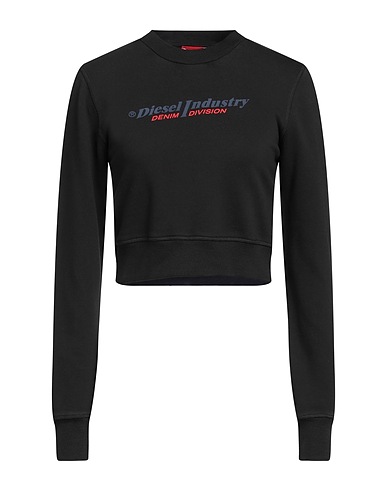 DIESEL スウェット ブラック コットン 100% / ポリウレタン