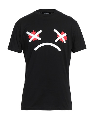 DSQUARED2 T-shirt Black 100% Cotton