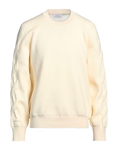 OFF-WHITE™ Jumper Cream 100% Cotton, Viscose, Polyester