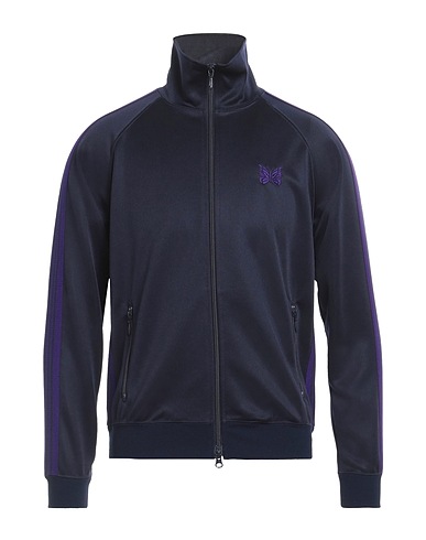 NEPENTHES Sweatshirt Dark purple 100% Polyester, Rayon