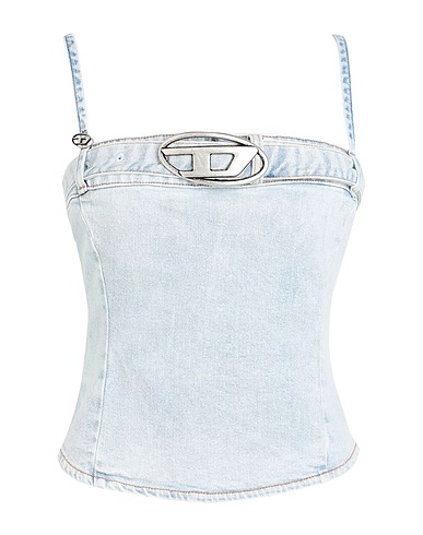 DIESEL Bustier DE-LUCY-S Blue 100% Cotton
