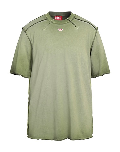 DIESEL T-shirt T-ERIE-N
 Military green 100% Cotton