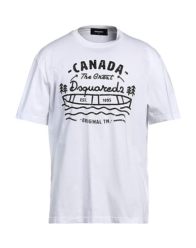 DSQUARED2 T-shirt White 100% Cotton