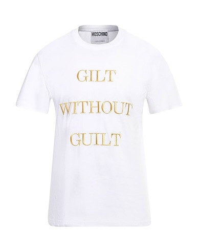 MOSCHINO T-shirt White 100% Organic cotton