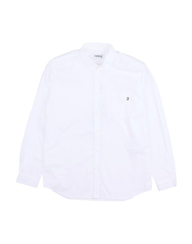 DONDUP Solid colour shirt KIDS 100% Cotton