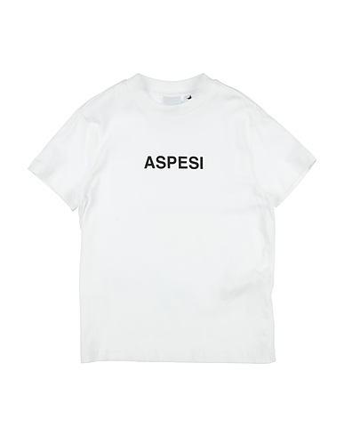 ASPESI T-shirt Bianco 100% Cotone