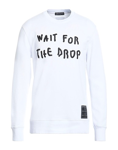 DRHOPE Sweatshirt White 100% Cotton