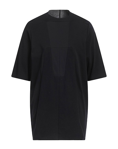 RICK OWENS Oversize-T-Shirt Black 100% Cotton