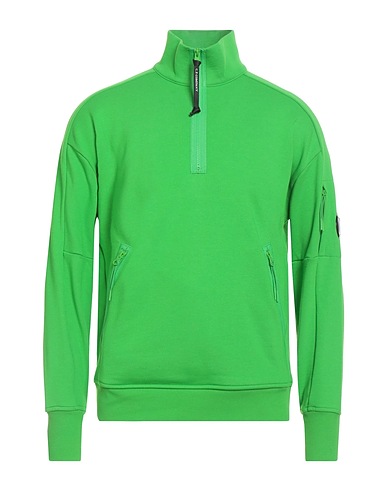 C.P. COMPANY Felpa Verde chiaro 100% Cotone