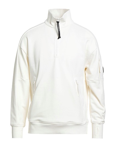 C.P. COMPANY Sweatshirt White 100% Cotton