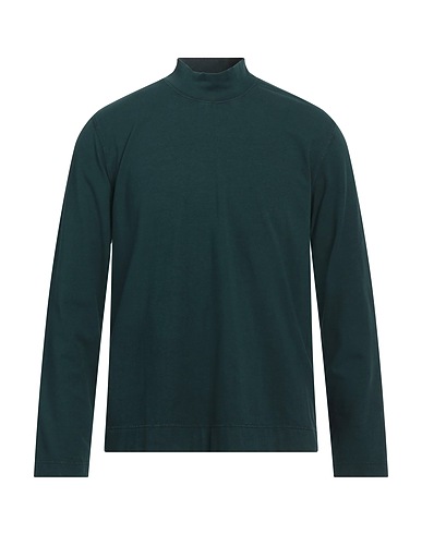 CIRCOLO 1901 Basic T-shirt Dark green 94% Paper, 6% Elastane