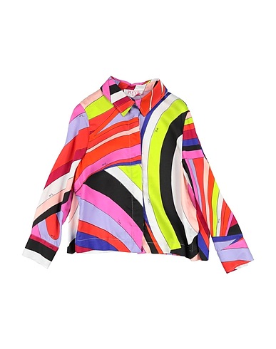 PUCCI Patterned shirts & blouses Orange 100% Viscose