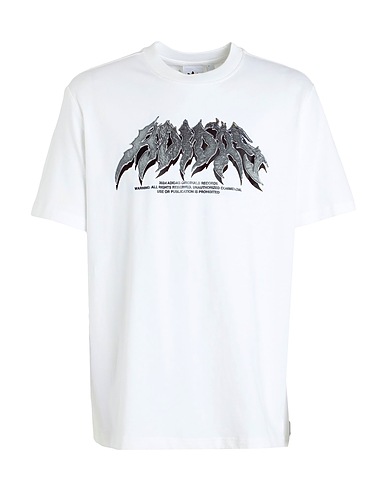ADIDAS ORIGINALS Sportswear FLAMES CONC T
 White 100% Cotton