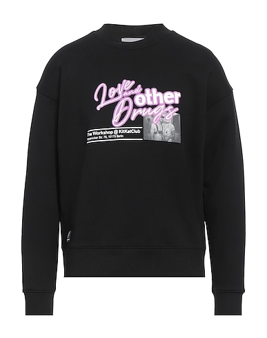 THE WORKSHOP Berlin Sweatshirt Black 100% Cotton