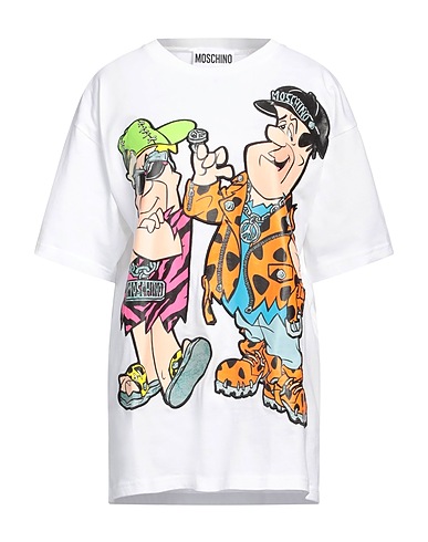 MOSCHINO T-shirt White 100% Organic cotton