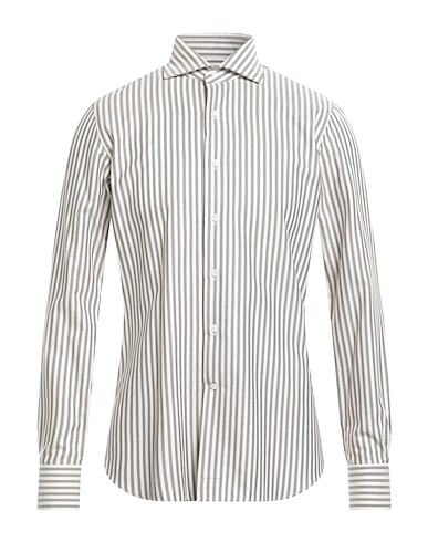 ALESSANDRO GHERARDI Striped shirt Midnight blue 100% Cotton