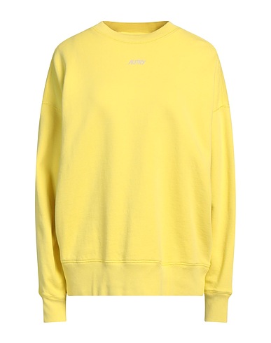 AUTRY Sweatshirt Yellow 100% Cotton