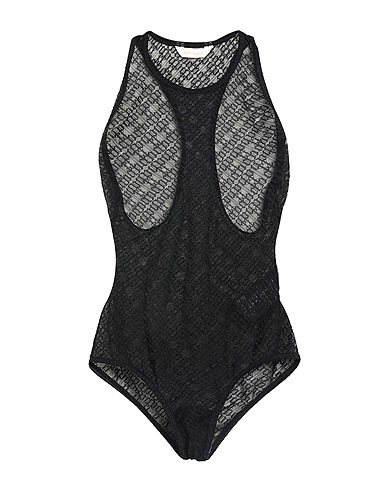 PALM ANGELS TOPWEAR Black 92% Polyamide, 8% Elastane