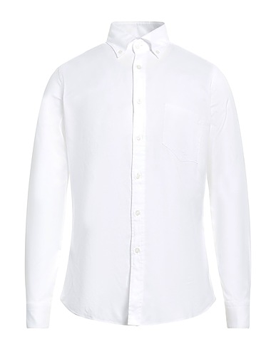 SEVENTY VENEZIA Solid colour shirt White 100% Cotton