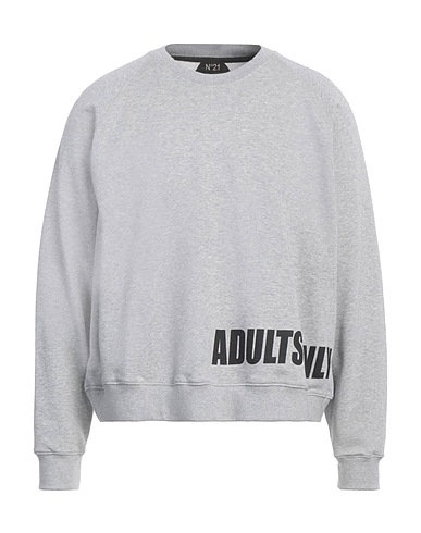 N°21 Sweat-shirt Gris 100% Coton