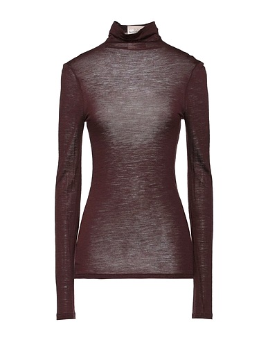 SEMICOUTURE T-shirt Testa di moro 75% Lana, 25% Poliammide