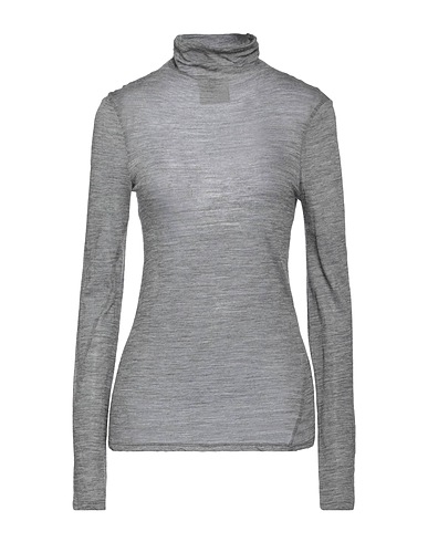 SEMICOUTURE T-shirt Grigio 75% Lana, 25% Poliammide
