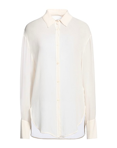 NUDE Hemden und Blusen einfarbig Off white 100% Viskose