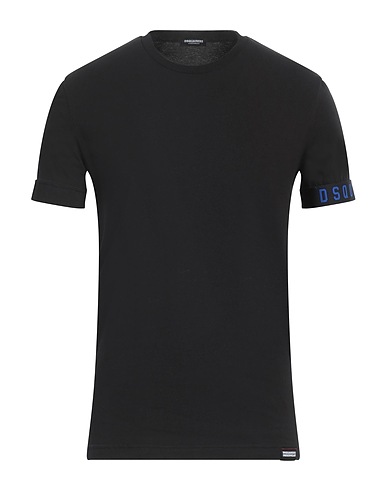 DSQUARED2 Undershirt Black 95% Cotton, 5% Elastane