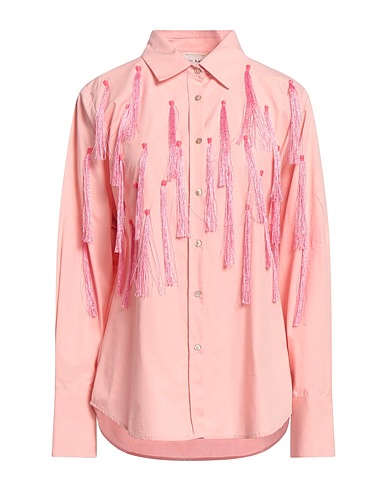 FORTE_FORTE Camicie Rosa 100% Cotone, Poliestere, Vetro