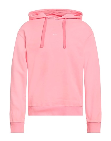 A.P.C. Hooded track jacket  Pink 100% Cotton