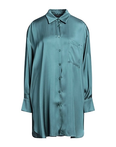 ICONA by KAOS Camicie e bluse tinta unita Verde petrolio 100% Viscosa