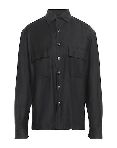 COSTUMEIN Chemise de couleur unie 100% Laine vierge