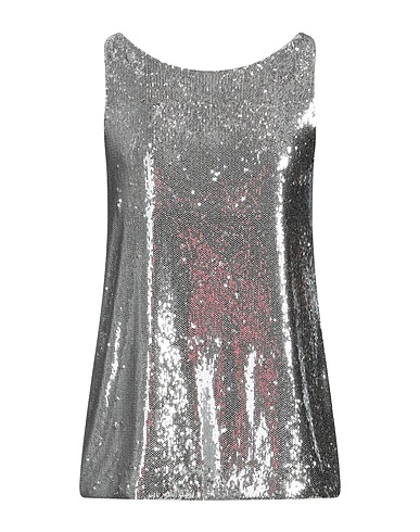 KILTIE Top Silver 85% Polyester, 15% Polyamide