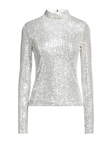LE TWINS Top Avorio 95% Poliestere, 5% Elastan