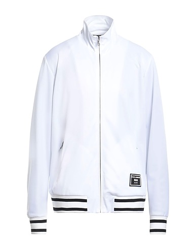 DOLCE&GABBANA Sweatshirt White 100% Polyester, Cotton, Elastane