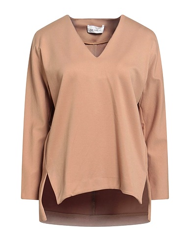 MEIMEIJ Top Camel 65% Viscose, 30% Polyamide, 5% Elastane