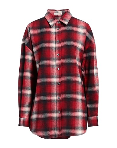 CAMICETTASNOB Checked shirt Red 100% Cotton