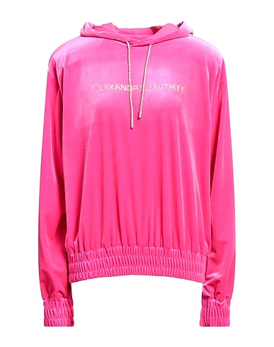 ALEXANDRE VAUTHIER Hoodie Fuchsia 90% Polyester, 10% Elastan, Glas