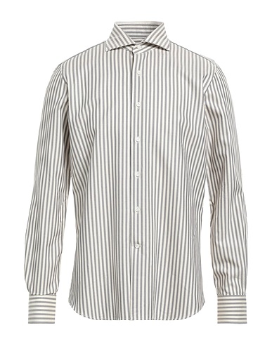 ALESSANDRO GHERARDESCHI Camicia a righe Antracite 100% Cotone